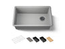 Billings® 29-1/2" undermount single-bowl workstation kitchen sink