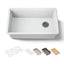 Billings® 29-1/2" undermount single-bowl workstation kitchen sink