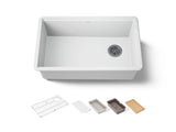 Billings® 29-1/2" undermount single-bowl workstation kitchen sink