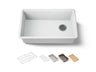 Billings® 29-1/2" undermount single-bowl workstation kitchen sink