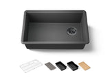 Billings® 29-1/2" undermount single-bowl workstation kitchen sink