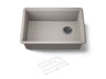 Billings® 26-1/2" undermount single-bowl kitchen sink