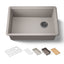 Billings® 26-1/2" undermount single-bowl workstation kitchen sink