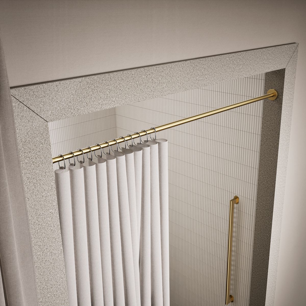 Elate® Shower rod