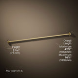 Elate® Shower rod
