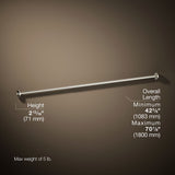 Elate® Shower rod