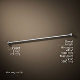 Elate® Shower rod