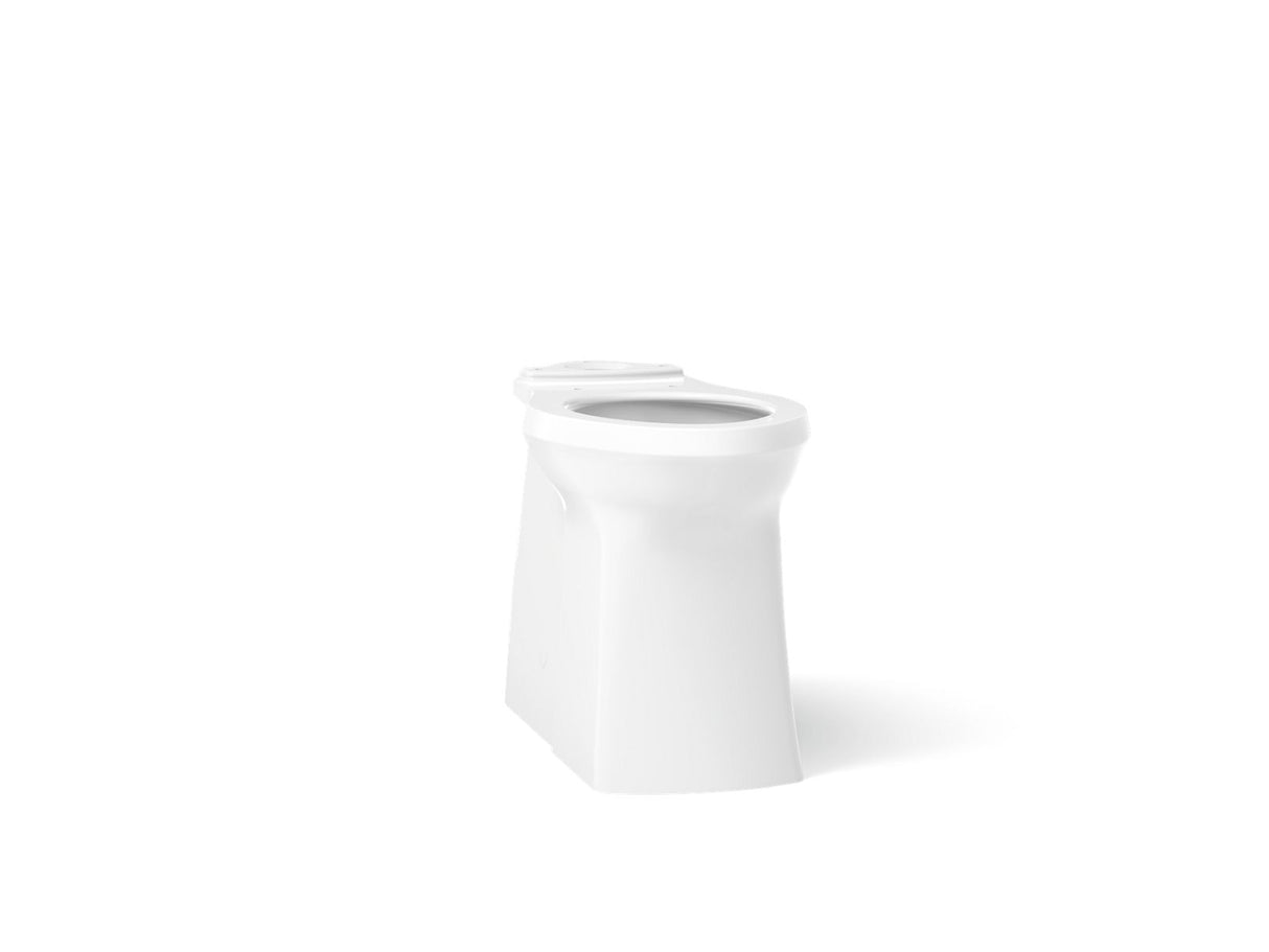 Corbelle® Tall elongated toilet bowl with skirted trapway