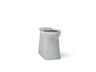 Corbelle® Tall elongated toilet bowl with skirted trapway