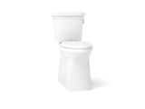 Corbelle® Tall two-piece elongated toilet with skirted trapway, 1.28 gpf