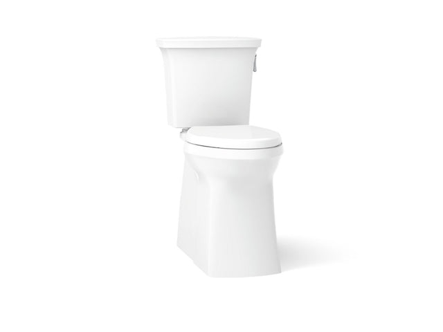 Corbelle® Tall two-piece elongated toilet with skirted trapway, 1.28 gpf