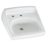 Lucerne® Wall-Hung Sink With Center Hole Only and Extra Left-Hand Hole