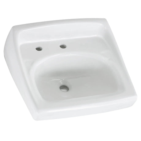 Lucerne® Wall-Hung Sink With Center Hole Only and Extra Left-Hand Hole