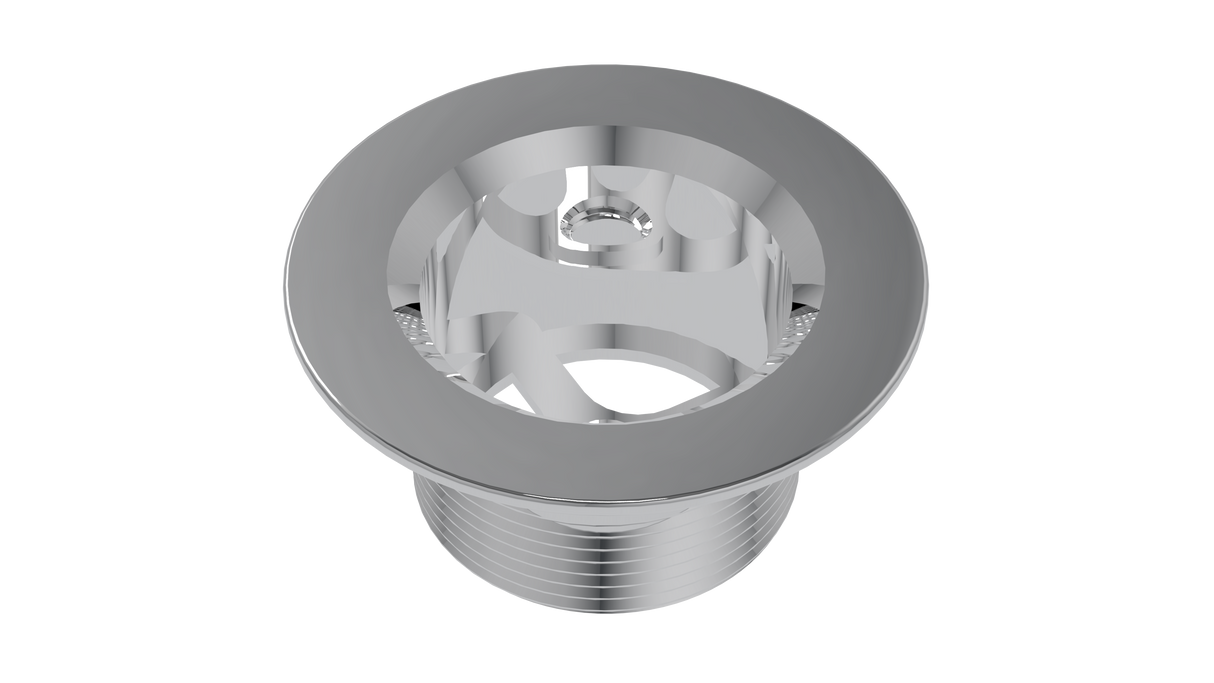 W/O Coarse Thrd Strainer Brass (338CP-L)