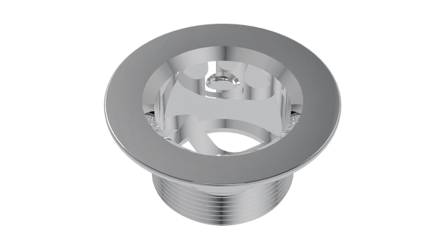 W/O Coarse Thrd Strainer Brass (338CP-L)