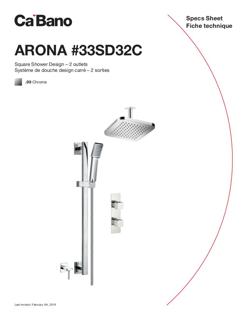 Shower design SD32C