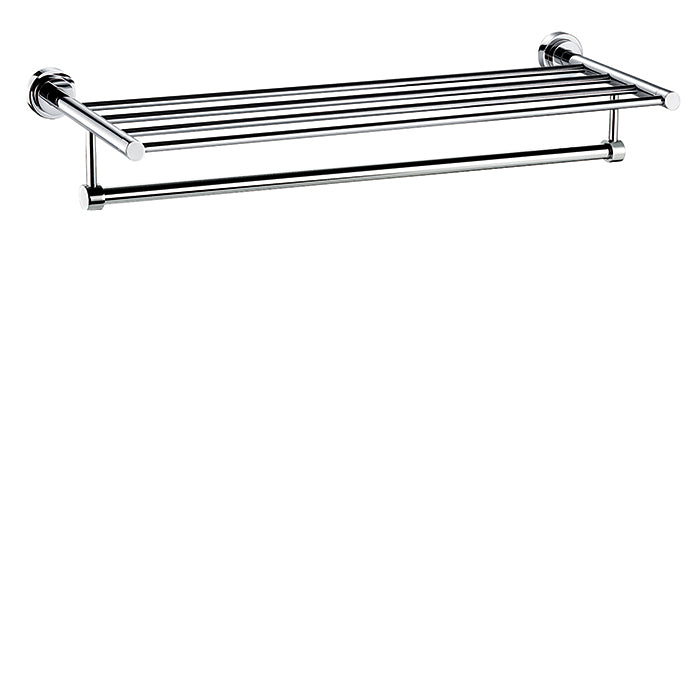 24" towel shelf with bar