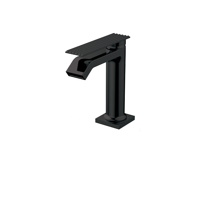 Single-hole lavatory faucet