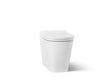 Leap™ One-piece elongated smart toilet with front bidet wand technology, dual-flush