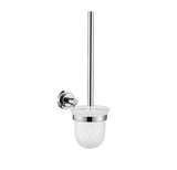 Wall mount water closet brush