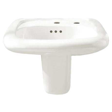 Murro® Wall-Hung EverClean® Sink With Center Hole Only and Extra Right-Hand Hole