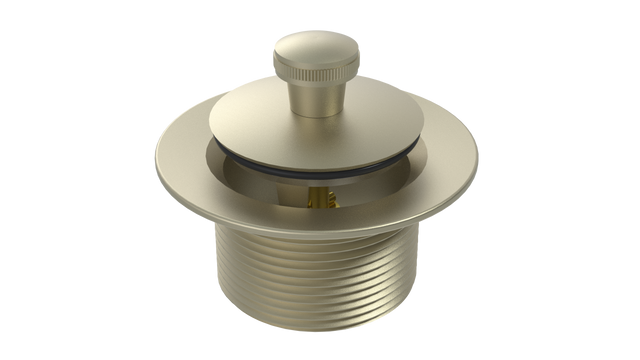 Brass L&T Str Pearl Nickel (343PN)