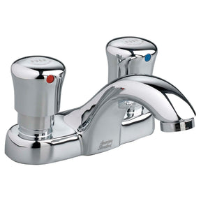 Metering 4-Inch Centerset 2-Handle Faucet 1.0 gpm/3.8 Lpf