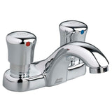 Metering 4-Inch Centerset 2-Handle Faucet 1.0 gpm/3.8 Lpf