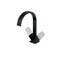 Aquabrass Single Hole Bathroom Faucet Crystal Handles 34514 - image 2