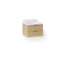 Maxstow® 24" wall-hung bathroom vanity cabinet with sink and quartz top