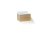Maxstow® 30" wall-hung bathroom vanity cabinet with sink and quartz top