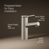 Elate® Single-handle bathroom sink faucet, 1.0 gpm