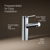 Elate® Single-handle bathroom sink faucet, 1.2 gpm