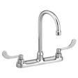 Monterrey® Top Mount Kitchen Faucet With Gooseneck Spout and Wrist Blade Handles 1.5 gpm/5.7 L/min