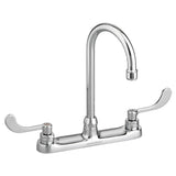 Monterrey® Top Mount Kitchen Faucet With Gooseneck Spout and Wrist Blade Handles 1.5 gpm/5.7 L/min