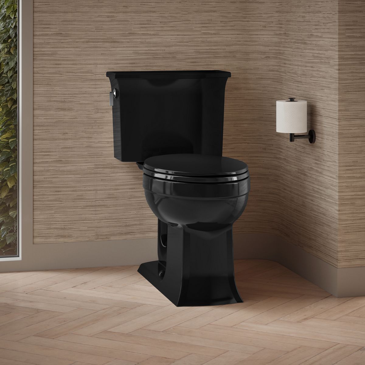 Archer® Two-piece elongated toilet, 1.28 gpf