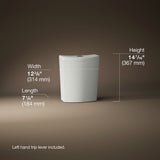Persuade® Curv Toilet tank, dual-flush