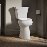 Highline® Tall two-piece round-front toilet, 1.28 gpf
