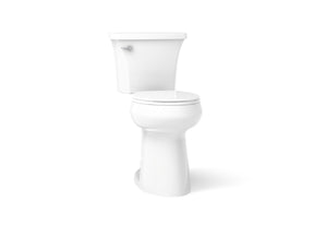 Highline® Tall two-piece round-front toilet, 1.28 gpf
