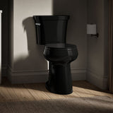 Highline® Tall two-piece round-front toilet, 1.28 gpf