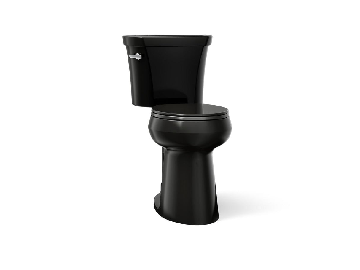 Highline® Tall two-piece round-front toilet, 1.28 gpf