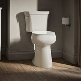 Highline® Tall two-piece round-front toilet, 1.28 gpf