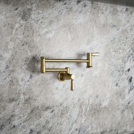Wall-mount pot filler