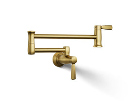 Wall-mount pot filler