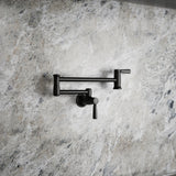 Wall-mount pot filler