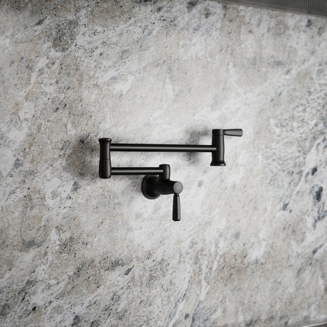 Wall-mount pot filler
