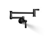 Wall-mount pot filler