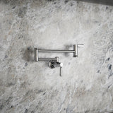 Wall-mount pot filler