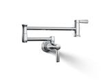 Wall-mount pot filler