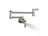 Wall-mount pot filler